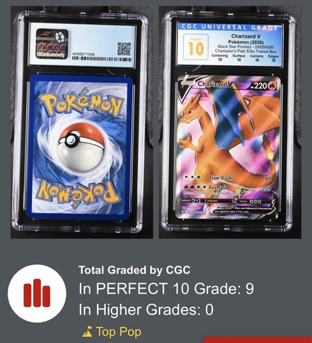 Perfetto cgc pokemon - cgc, 10