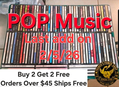 Pop music cds lot - lot, various
