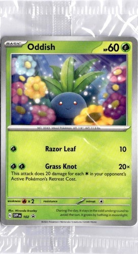 Pokemon oddish svp 102 - pokemon,