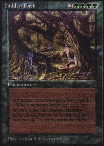 Hidden path the dark - hidden,