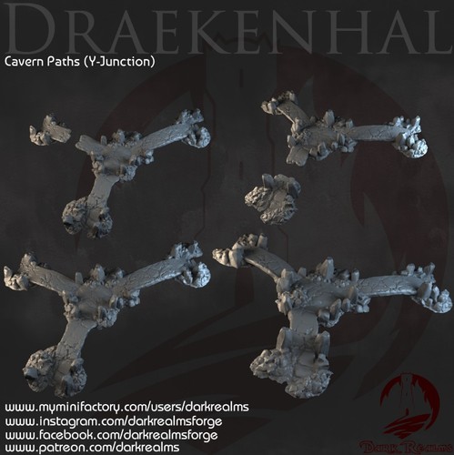 Draekenhal cavern paths - cavern,